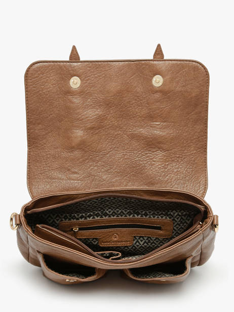 Shoulder Bag Bride Lulu castagnette Brown bride ZAYANN other view 2