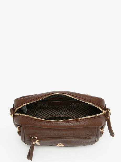 Shoulder Bag Zip Lulu castagnette Brown zip ZAER other view 2