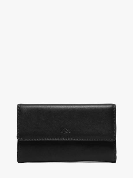 Coin Purse Leather Katana Black marina 753080