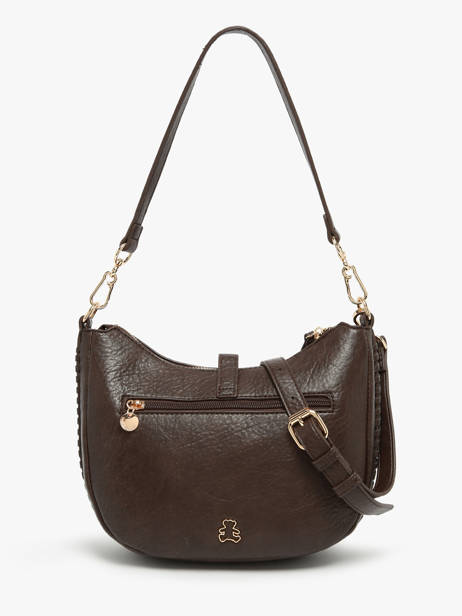 Sac Porté épaule Bride Lulu castagnette Marron bride ZAYDEN vue secondaire 3