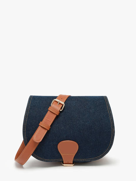 Sac Bandoulière Denim Brut Paul marius Bleu denim brut BOHEMDEB