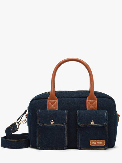 Sac Bandoulière Denim Brut Paul marius Bleu denim brut DANDSDEB