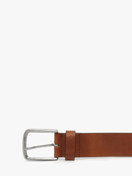 Ceinture Homme Lingo Cuir Von dutch Marron belt LINGO vue secondaire 1