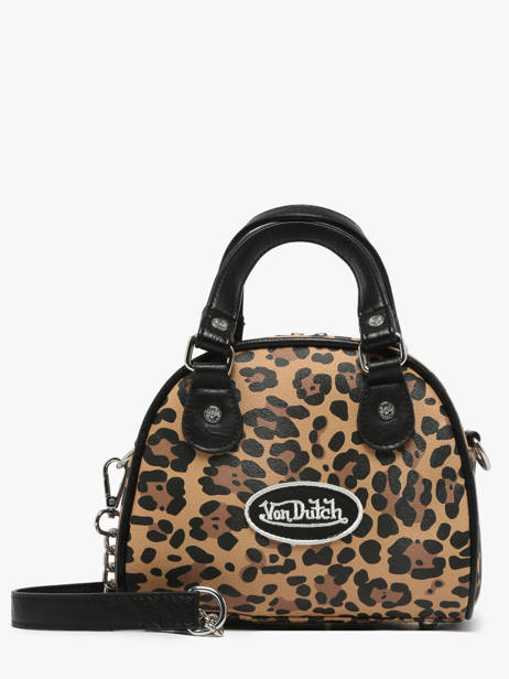 Mini Sac à Main Nolah Léopard Von dutch Multicolore bags NOLAH