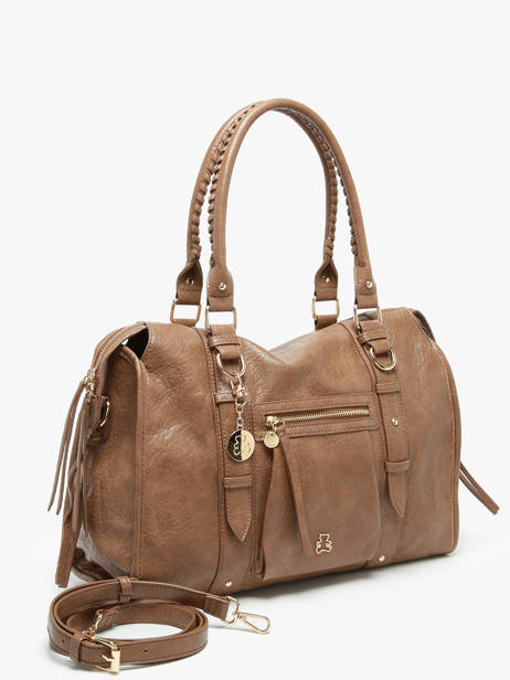 Shoulder Bag Bride Lulu castagnette Brown bride ZAVIER other view 1