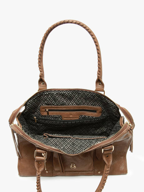 Shoulder Bag Bride Lulu castagnette Brown bride ZAVIER other view 2