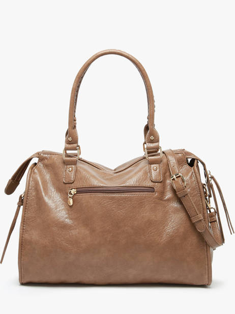 Shoulder Bag Bride Lulu castagnette Brown bride ZAVIER other view 3