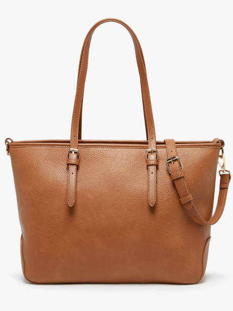 Sac Porté épaule Zip Lulu castagnette Marron zip ZAHERE vue secondaire 4