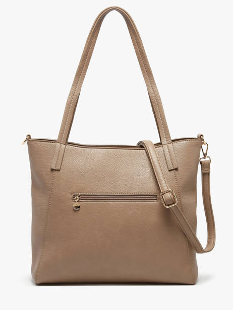 Sac Porté épaule Soft Lulu castagnette Beige soft ZACARI vue secondaire 3