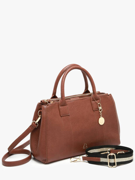 Sac à Main Soft Lulu castagnette Marron soft YAEL vue secondaire 1