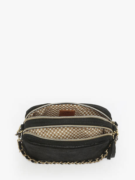 Crossbody Bag Vintage Leather Mila louise Black vintage 23673XSX other view 2