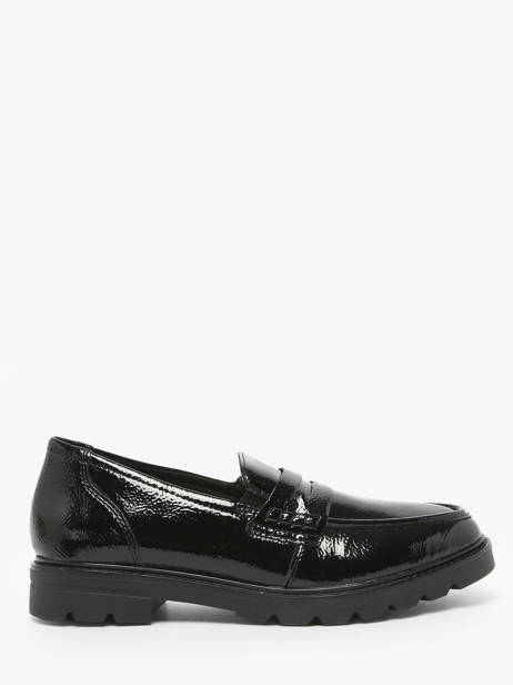 Moccasins In Leather Remonte Black accessoires 2