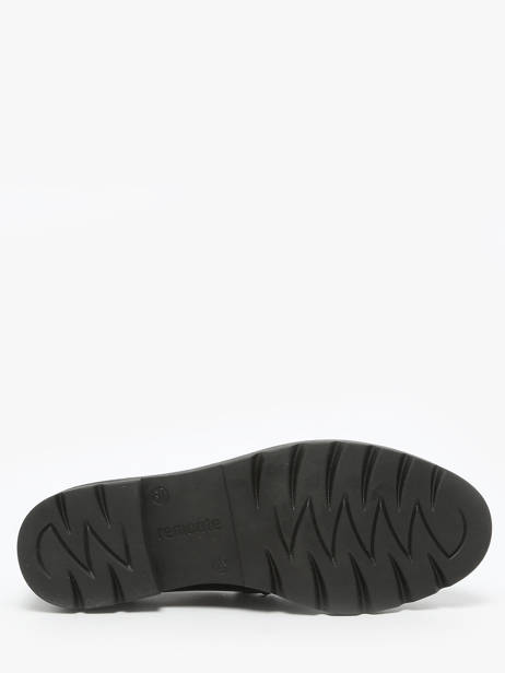 Moccasins In Leather Remonte Black accessoires 2 other view 4
