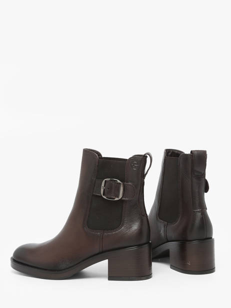 Heeled Boots In Leather Tamaris Brown women 45 other view 3