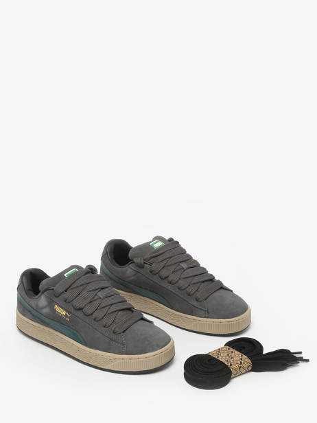 Sneakers In Leather Puma Gray men 39520570 other view 1