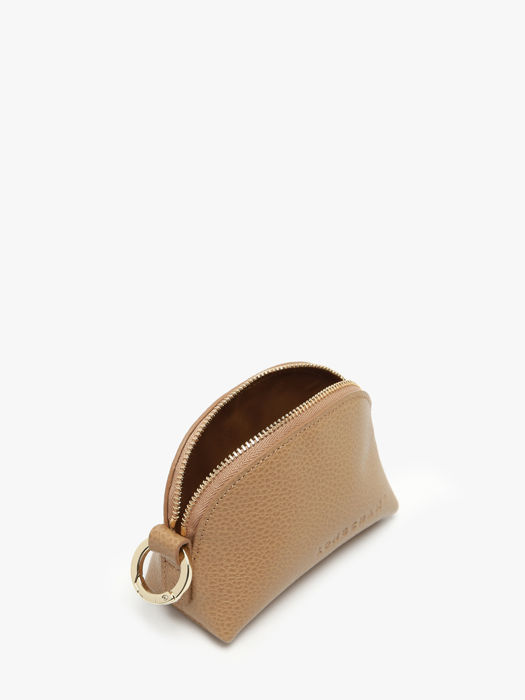 Longchamp Le foulonné Coin purse Beige