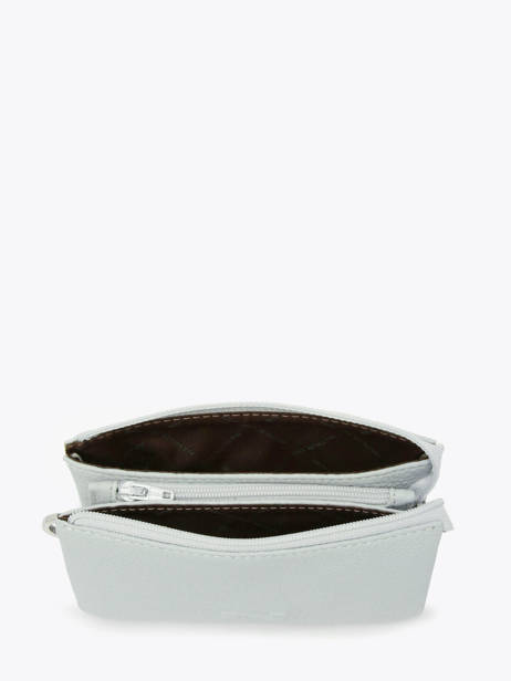 2-compartment Leather Pouch Nathan baume Blue original n 283N other view 1