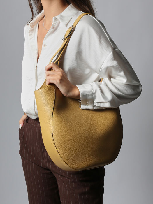 Longchamp Le foulonné Hobo bag Yellow