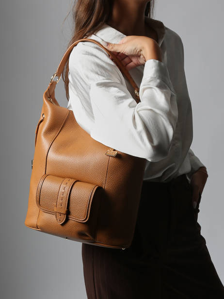 Shoulder Bag Premier Flirt Leather Lancel Brown premier flirt A13789 other view 1