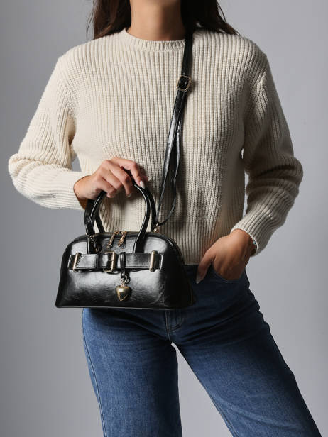 Shoulder Bag London Patent Miniprix Black london KJ62072 other view 1