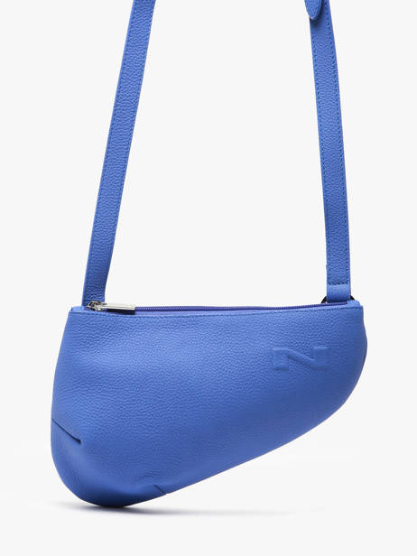 Leather Crossbody Bag N City Nathan baume Blue n city N1811000 other view 2