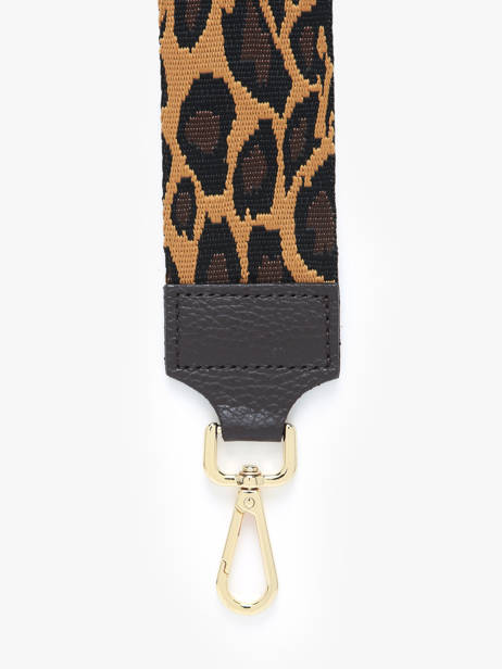 Shoulder Strap Milano Brown caviar CA25LGOB other view 1