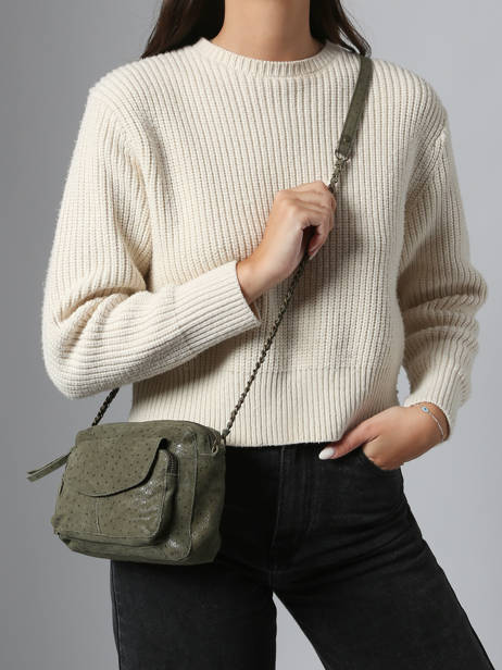 Crossbody Bag Pieces Green naina 17063358 other view 1