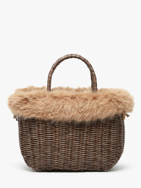 Shopping Bag Doudou Le voyage en panier Brown doudou M other view 5