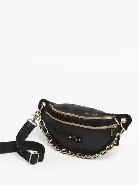 Sac Banane Mila louise Noir lx 23689LX1 vue secondaire 2
