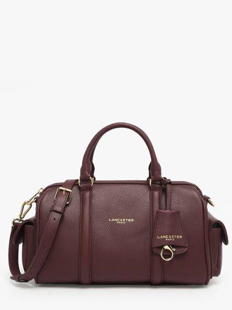 Sac à Main Milano Ana Cuir Lancaster Violet milano ana 108