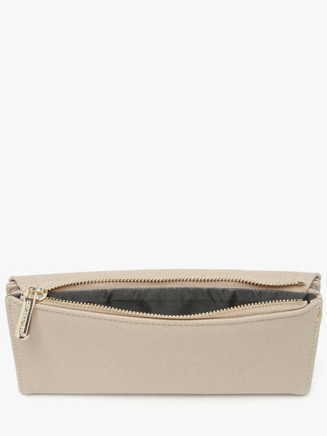 Wallet David jones Beige saffiano P164 other view 2