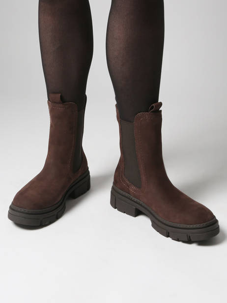 Chelsea Boots In Leather Tamaris Brown women 41 other view 1