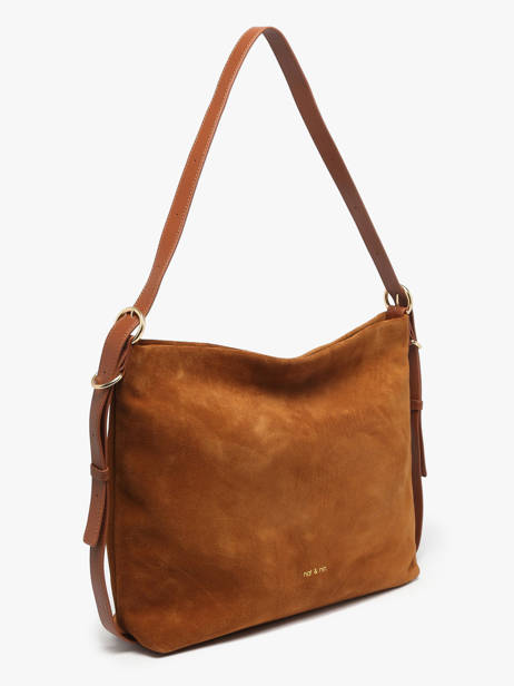 Suede Moreen Shoulder Bag Nat et nin Brown vintage MOREEN other view 2