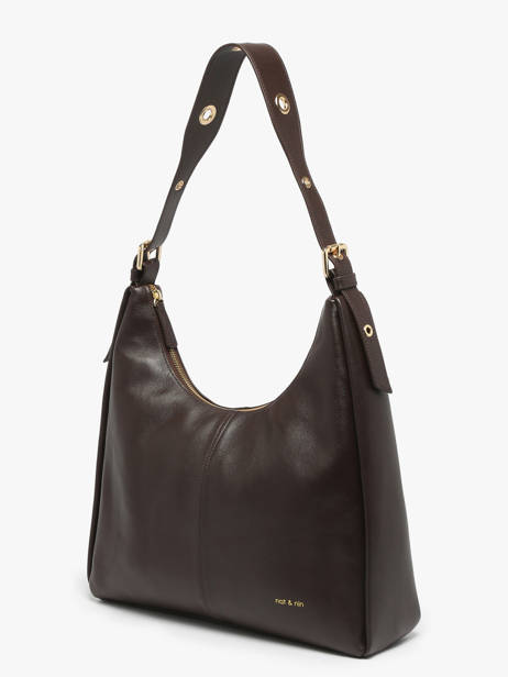 Supple Leather Tina Shoulder Bag Nat et nin Brown vintage TINA other view 2