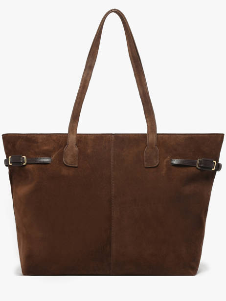 Leather Marceau Tote Bag Nat et nin Brown vintage MARCEAU