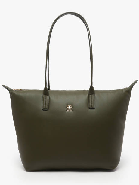 Shoulder Bag Popette Nylon Tommy hilfiger Green popette AW17705