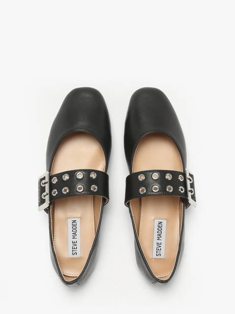 Ballerines Avec Brides En Cuir Steve madden Noir women 11004770 vue secondaire 3