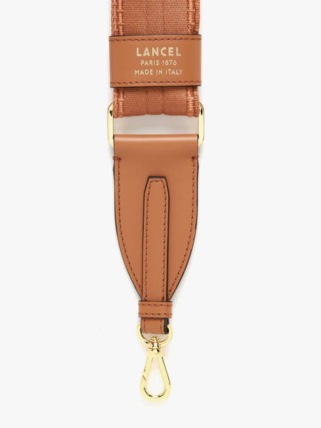 Leather And Nylon Bcbg Shoulder Strap Lancel Brown bcbg A13978 other view 1