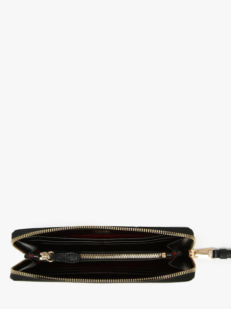 Leather Origami Wallet Lancel Black origami A13843 other view 1