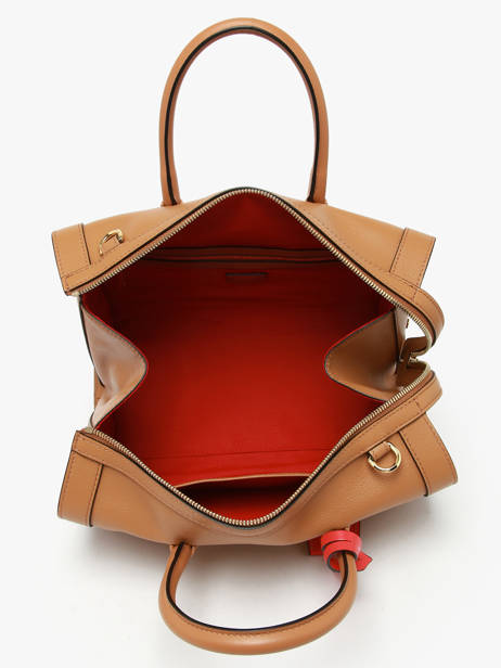 Medium Leather Bcbg Bowling Bag Lancel Brown bcbg A13690 other view 2