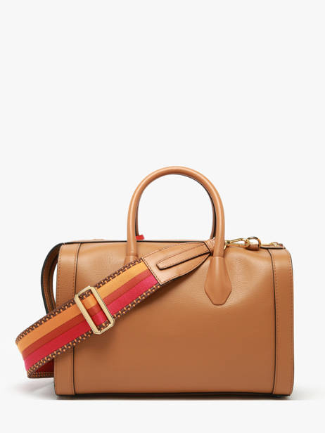 Medium Leather Bcbg Bowling Bag Lancel Brown bcbg A13690 other view 3