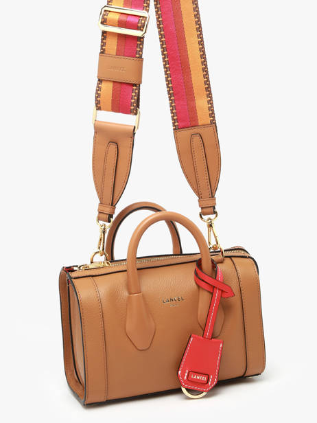 Leather Min Bcbg Bowling Bag Lancel Brown bcbg A13689 other view 1