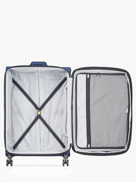 Softside Luggage On Wheels Maubert 2.0 Delsey Blue maubert 2.0 3813821W other view 3