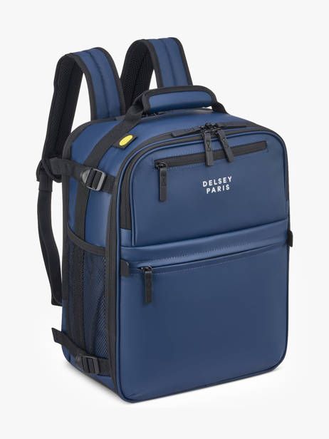 Backpack Delsey Blue maubert 2.0 3813640W other view 1