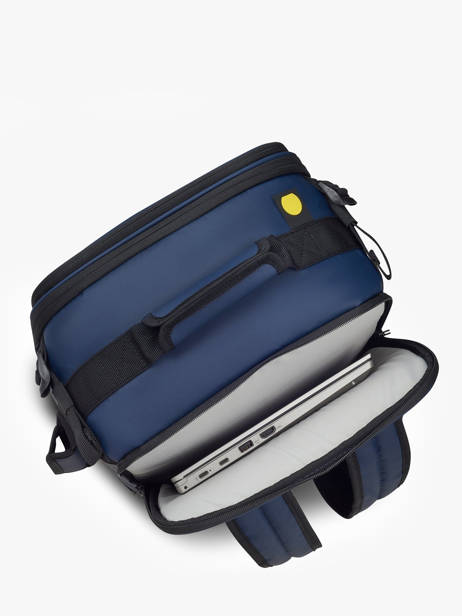 Backpack Delsey Blue maubert 2.0 3813640W other view 3