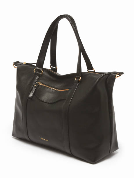 Sac Porté épaule Vintage Cuir Nat et nin Marron vintage THYLANE vue secondaire 1