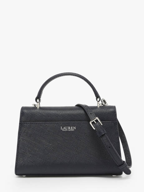 Satchel Farrah Leather Lauren ralph lauren Blue farrah 31966765 other view 4