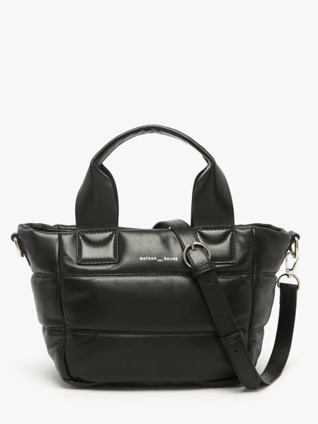 Sac Porté Main Hofn North Cuir Nathan baume Noir north 2 vue secondaire 3