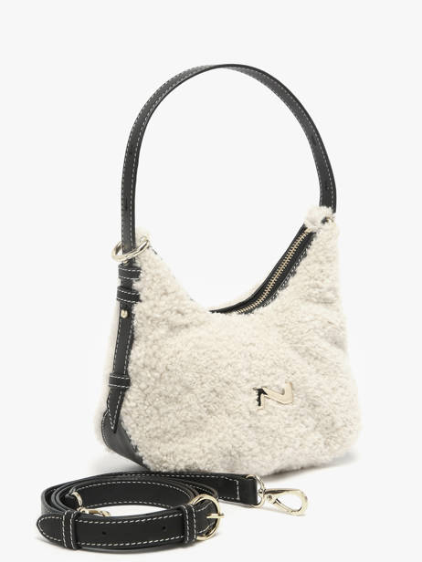 Sac Bandoulière Sam Cuir Et Mouton Nathan baume Beige vogue S vue secondaire 1