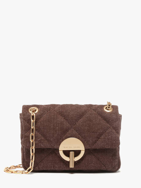 Sac Bandoulière Moon Lin Vanessa bruno Marron moon 70V40326